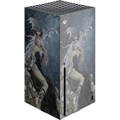 Gothic Queen with Silver Dragon by Nene Thomas Xbox Series X Skins